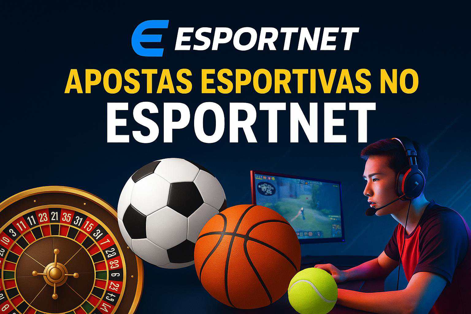 Apostas esportivas no cassino online ESPORTNET  